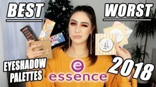 'Essence Cosmetics Best & Worst Eyeshadow Palettes | Christmas Special Day 2'