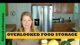 'Overlooked Long Term Food Storage Foods Items -  Prepping For What Comes Next'