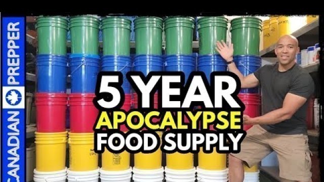 '5 Year Survival Food Supply: $7,000 and 2.5 MILLION Calories'