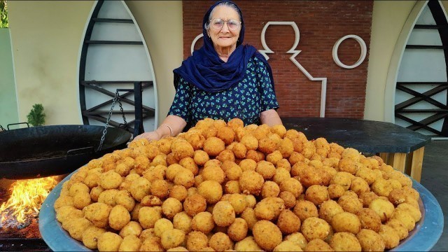 '1000 CHEESE BALLS RECIPE | VEG VILLAGE FOOD'