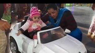 'EKAM FIRST TIME DRIVING CAR IN PACIFIC MALL | Punjabi Village Food Factory / Kids Video'