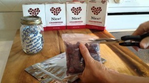 'How to Store Dried Fruit for Long term Food Storage for a Prepper\'s Stockpile :)'