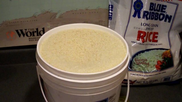 'Redneck  \"dry Ice\" Long Term Food Storage Method'