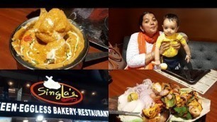 'Best Punjabi Food In Delhi | SINGLAS RESTAURANT(PUNJABI BAGH) | Taste Of DELHI'