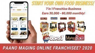 '(FULL) 2020 Siomai King Online Franchise Orientation - Earn at Home business system'