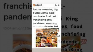 'Siomai King dominates food cart franchising post-pandemic 