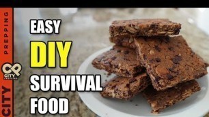 'How To Make Emergency Ration Bars (DIY)'