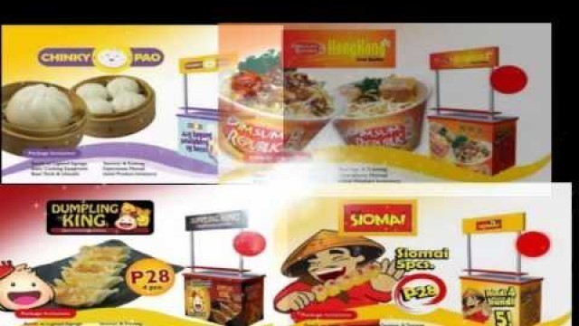 'Philippine Food Cart Franchise Business Siopao and Siomai'