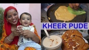 'Kheer | Pude | Malpua Recipe | Malpua | Sweets | Culture of Punjab'