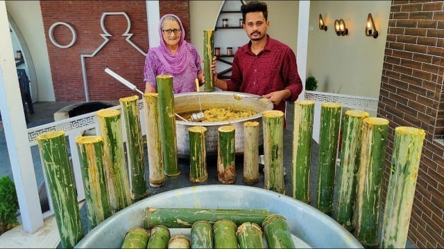 'BAMBOO BIRANI MAKING | Veg Village Food'