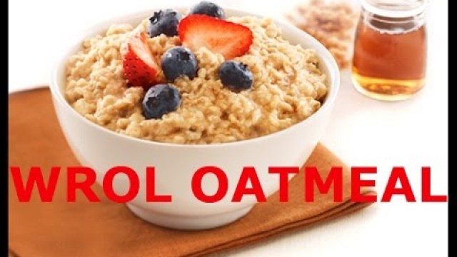 'DIY LONG TERM EMERGENCY FOOD - INSTANT OATMEAL FOR SHTF, WROL'