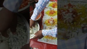 'mix poha nasta | morning stree food vlog | veg village food poha snacks'