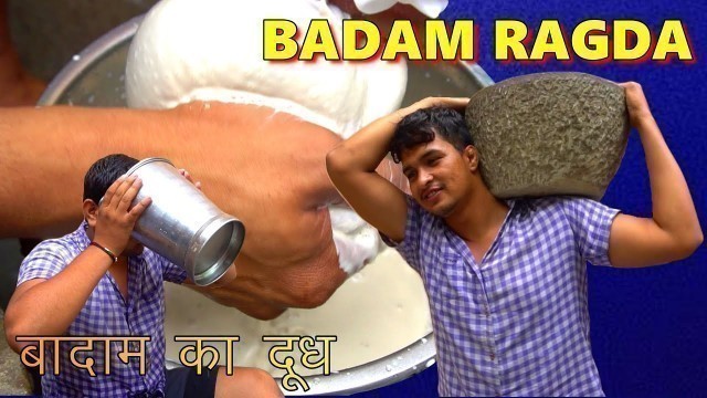 'BADAM RAGDA RECIPE | Indian Kushti Powerdrink | Protein Drink | Pehlwan diet'