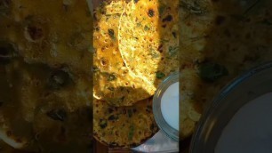 'methi ka thepla | methi paratha #shorts #methithepla #phadi #eating #trending #villagefood'