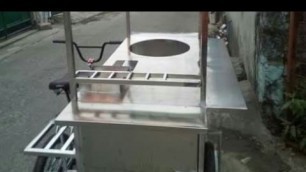 'stainless food cart#mami,pares,siomai,lugaw ot etc.'