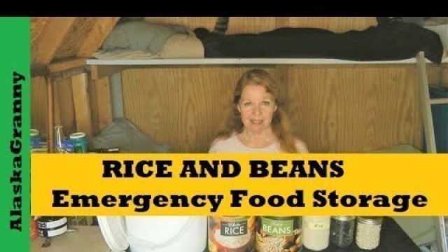 'Rice and Beans Long Term Food Storage - Year Supply Made Easy'