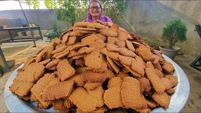 'ATTA BISUIT RECIPE BY MY GRANNY | BISCUIT RECIPE | EGGLESS RECIPE | RECIPE | TEA TIME SNACKS'