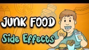 'Junk Food addiction ? Junk food Side Effects on health | Rohit Choudhary'