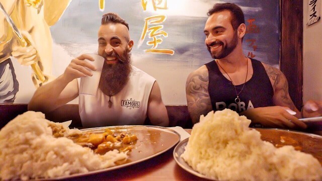 'GIANT CURRY CHALLENGE WITH CORBUCCI EATS | The Trip To Manhattan Pt.3'