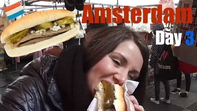 'Amsterdam day 3 | Assaggio il Panino con l\'aringa, vero StreetFood Olandese | #unacittàdamangiare'