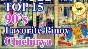 'Top 15 Paboritong Pinoy Chichirya Noon | Batang 90s TV'