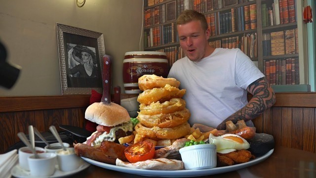 'MEGA MIXED GRILL CHALLENGE! | VS BEARD MEATS FOOD!!'