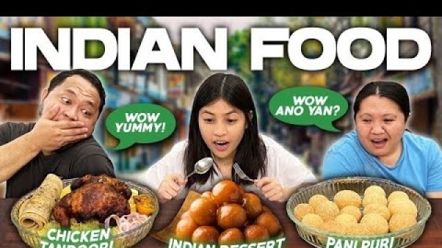 'TRYING AUTHENTIC INDIAN FOOD ( honest review!! ) | Chelseah Hilary'