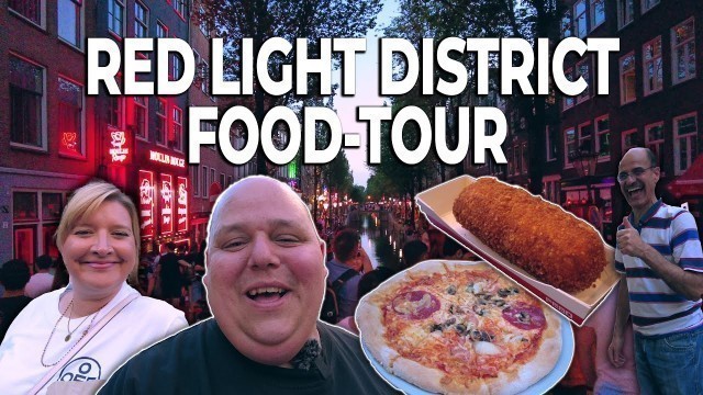 'Wie ist das Essen im Rotlichtviertel? | Amsterdam FOOD TOUR'