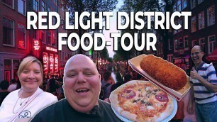 'Wie ist das Essen im Rotlichtviertel? | Amsterdam FOOD TOUR'