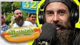 'BeardMeatsFood On The FAMOUS Nathan\'s Hot Dog Contest 2022'