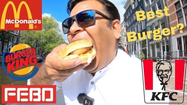 'Best Burger in Amsterdam | Fast Food Joint\'s Burger | एम्स्टर्डम में सबसे अच्छा फास्टफूड बर्गर'