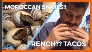 'SNAIL SOUP, FRENCH TACOS, & GRILLED SARDINES | Moroccan Street Food Tour in Tangier, Morocco'