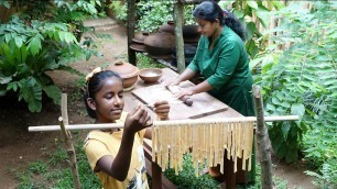 'Homemade Pasta Recipe ❤ Cooking Pasta with Chicken in our Village Home | Village Lunch Recipe'