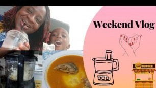 'My Toddler\'s First Date | Using My Ninja Food Processor To Make Fufu For The First Time'