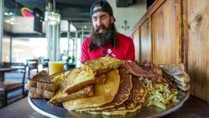 'CAPTAIN ROBIN\'S \'SCARY CANADIAN BREAKFAST\' CHALLENGE | CANADA PT.2 | BeardMeatsFood'