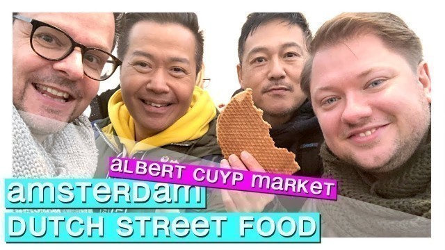 'BEST DUTCH STREET FOOD AT ALBERT CUYP MARKET AMSTERDAM [ Albert Cuypmarkt with @tabieats ]'