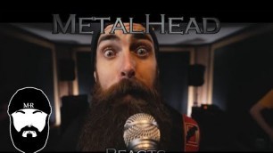 'METALHEAD REACTS to \"I Want Chicken Wings\" by BeardMeatsFood'