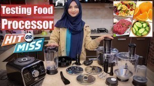 'LOOKING FOR BEST KITCHEN ITEM, TESTING FOOD PROCESSOR & REVIEW IN DETAIL'