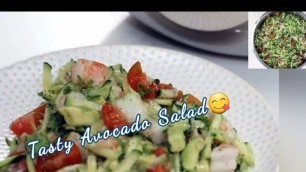 'Avocado Shrimps Salad using the Saladmaster Free Food Processor - Simple & Delicious'