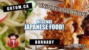 'JAPANESE FOOD! HI GENKI RESTAURANT SENIOR HOME 2019 | Vancouver Food Guide Reviews - Gutom.ca'