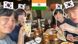 'Korean guys tried Indian foods for the first time'