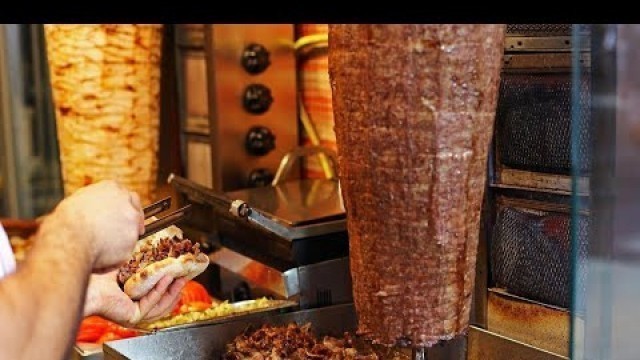 'Amsterdam Street Food | Turkish Pizza Shawarma Making | Doner Kebab | Turkish Pizza | Durum |#shorts'