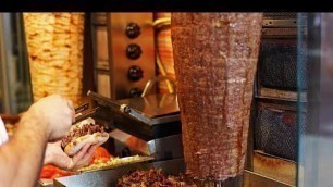 'Amsterdam Street Food | Turkish Pizza Shawarma Making | Doner Kebab | Turkish Pizza | Durum |#shorts'