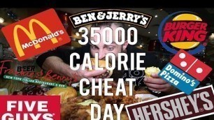 'The 35,000 Calorie Cheat Day | BeardMeatsFood'