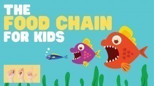 'ASL The Food Chain for Kids'