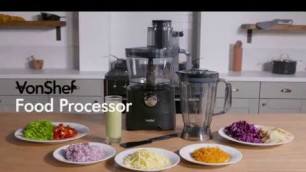 'VonShef 1000W Food Processor'