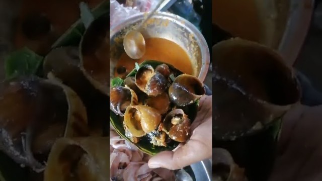 'Spicy Sauce Snail and Amok | Cambodian Street Food #shorts'