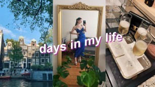 'days in my life / amsterdam, food, luxury shopping'