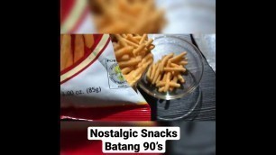 'Nostalgic Snacks | Batang 90’s | Old but gold #shorts #viralvideo  #batang90sknows'