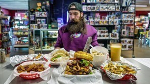 'GALAXY BAR\'S \'IT\'S A TRAP\' CHALLENGE | TEXAS EP.6 | BeardMeatsFood'